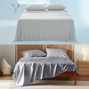 image:imageBedsure Cooling Sheets Cal King Size Bundle Rayon Derived from Bamboo Sheets Cal King