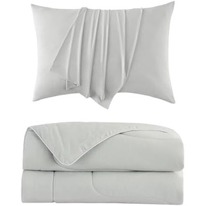image:imageBedsure Bundle of Breathable Comforter and Cooling Pillow Cases