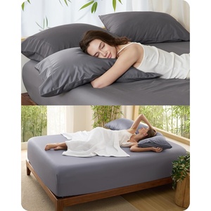 image:imageBedsure Cooling Pillowcase Bundle Cooling Fitted Sheet Full