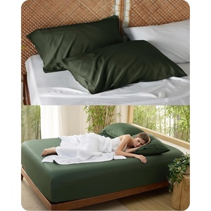 image:imageBedsure Cooling Pillowcase Bundle Cooling Fitted Sheet King