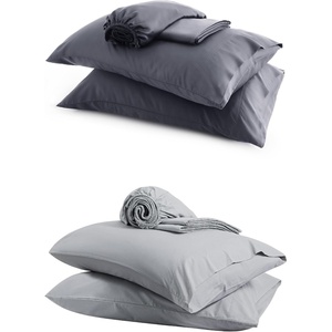 image:imageBedsure Cooling Sheets Bundle 100 Cotton Queen Sheets