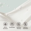 image:imageBedsure 100 Cotton Oversized King Blanket for Spring Summer Waffle Weave Couch Cover California King Blanket Thin Lightweight Breathable Bedding Gifts for Women Men Teens Linen 120x94Ivory
