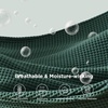 image:imageBedsure 100 Cotton Oversized King Blanket for Spring Summer Waffle Weave Couch Cover California King Blanket Thin Lightweight Breathable Bedding Gifts for Women Men Teens Linen 120x94Dark Green