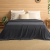 image:imageBedsure 100 Cotton Oversized King Blanket for Spring Summer Waffle Weave Couch Cover California King Blanket Thin Lightweight Breathable Bedding Gifts for Women Men Teens Linen 120x94Dark Grey