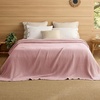 image:imageBedsure 100 Cotton Oversized King Blanket for Spring Summer Waffle Weave Couch Cover California King Blanket Thin Lightweight Breathable Bedding Gifts for Women Men Teens Linen 120x94Pink