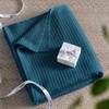 image:imageBedsure 100 Cotton Teal Blanket Queen Size for Bed  Cooling Breathable and Soft for Summer Thick Cozy Waffle Weave Blanket Gifts for Women 90x90 Inches07 Teal