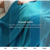 image:imageBedsure 100 Cotton Teal Blanket Queen Size for Bed  Cooling Breathable and Soft for Summer Thick Cozy Waffle Weave Blanket Gifts for Women 90x90 Inches19 Teal Blue
