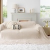 image:imageBedsure 100 Cotton Teal Blanket Queen Size for Bed  Cooling Breathable and Soft for Summer Thick Cozy Waffle Weave Blanket Gifts for Women 90x90 Inches21 Light Beige