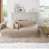 image:imageBedsure 100 Cotton Teal Blanket Queen Size for Bed  Cooling Breathable and Soft for Summer Thick Cozy Waffle Weave Blanket Gifts for Women 90x90 Inches03 Taupe