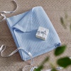 image:imageBedsure 100 Cotton Teal Blanket Queen Size for Bed  Cooling Breathable and Soft for Summer Thick Cozy Waffle Weave Blanket Gifts for Women 90x90 Inches09 Sky Blue