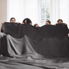 image:imageBedsure 100 Cotton Teal Blanket Queen Size for Bed  Cooling Breathable and Soft for Summer Thick Cozy Waffle Weave Blanket Gifts for Women 90x90 Inches12 Dark Grey