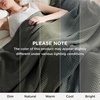 image:imageBedsure 100 Cotton Teal Blanket Queen Size for Bed  Cooling Breathable and Soft for Summer Thick Cozy Waffle Weave Blanket Gifts for Women 90x90 Inches05 Olive Green
