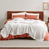 image:imageBedsure 100 Cotton Teal Blanket Queen Size for Bed  Cooling Breathable and Soft for Summer Thick Cozy Waffle Weave Blanket Gifts for Women 90x90 Inches01 White