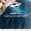 image:imageBedsure 100 Cotton Teal Blanket Queen Size for Bed  Cooling Breathable and Soft for Summer Thick Cozy Waffle Weave Blanket Gifts for Women 90x90 Inches07 Teal