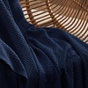 image:imageBedsure 100 Cotton Teal Blanket Queen Size for Bed  Cooling Breathable and Soft for Summer Thick Cozy Waffle Weave Blanket Gifts for Women 90x90 Inches18 Pageant Blue