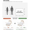 image:imageBedsure 3D Fleece Bubble Blanket for Couch  GentleSoft Green Spring Throw Blanket for Sofa Bed Home Decor  Luxury Soft Cozy Gifts for Women Lightweight All Seasons Sage Green506004 Beige