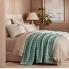 image:imageBedsure 3D Fleece Bubble Blanket for Couch  GentleSoft Green Spring Throw Blanket for Sofa Bed Home Decor  Luxury Soft Cozy Gifts for Women Lightweight All Seasons Sage Green506005 Sage Green