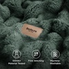 image:imageBedsure 3D Fleece Bubble Blanket for Couch  GentleSoft Green Spring Throw Blanket for Sofa Bed Home Decor  Luxury Soft Cozy Gifts for Women Lightweight All Seasons Sage Green5060Dark Green