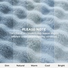 image:imageBedsure 3D Fleece Bubble Blanket for Couch  GentleSoft Green Spring Throw Blanket for Sofa Bed Home Decor  Luxury Soft Cozy Gifts for Women Lightweight All Seasons Sage Green506003 Celestial Blue