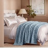 image:imageBedsure 3D Fleece Bubble Blanket for Couch  GentleSoft Green Spring Throw Blanket for Sofa Bed Home Decor  Luxury Soft Cozy Gifts for Women Lightweight All Seasons Sage Green506003 Celestial Blue