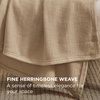 image:imageBedsure GentleSoft 100 Cotton Large Throw Blanket for Couch 50x70 inches  Breathable and Lightweight Soft Cozy Herringbone Woven Cotton Throw for Summer Spring Light Brown Office Chair Blanket01  Light Brown