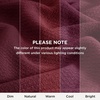 image:imageBedsure GentleSoft 100 Cotton Large Throw Blanket for Couch 50x70 inches  Breathable and Lightweight Soft Cozy Herringbone Woven Cotton Throw for Summer Spring Light Brown Office Chair Blanket11  Red