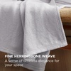 image:imageBedsure GentleSoft 100 Cotton Large Throw Blanket for Couch 50x70 inches  Breathable and Lightweight Soft Cozy Herringbone Woven Cotton Throw for Summer Spring Light Brown Office Chair Blanket04  Cool Grey