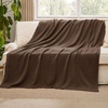 image:imageBedsure GentleSoft 100 Cotton Large Throw Blanket for Couch 50x70 inches  Breathable and Lightweight Soft Cozy Herringbone Woven Cotton Throw for Summer Spring Light Brown Office Chair Blanket10  Brown