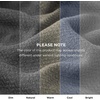 image:imageBedsure GentleSoft 100 Cotton Large Throw Blanket for Couch 50x70 inches  Breathable and Lightweight Soft Cozy Herringbone Woven Cotton Throw for Summer Spring Light Brown Office Chair Blanket04  Dark Grey