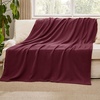 image:imageBedsure GentleSoft 100 Cotton Large Throw Blanket for Couch 50x70 inches  Breathable and Lightweight Soft Cozy Herringbone Woven Cotton Throw for Summer Spring Light Brown Office Chair Blanket11  Red
