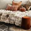 image:imageBedsure GentleSoft Bubble Faux Fur King Size Blanket for Bed Fluffy Fuzzy King Blanket for Winter Soft Cozy Faux Fur Bedding Thick Warm Plush Decor for Bedroom Tiedye Taupe 104x90Tiedye Taupe