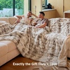 image:imageBedsure GentleSoft Bubble Faux Fur King Size Blanket for Bed Fluffy Fuzzy King Blanket for Winter Soft Cozy Faux Fur Bedding Thick Warm Plush Decor for Bedroom Tiedye Taupe 104x90Tiedye Taupe