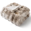 image:imageBedsure GentleSoft Bubble Faux Fur King Size Blanket for Bed Fluffy Fuzzy King Blanket for Winter Soft Cozy Faux Fur Bedding Thick Warm Plush Decor for Bedroom Tiedye Taupe 104x90Tiedye Taupe