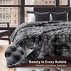 image:imageBedsure GentleSoft Bubble Faux Fur King Size Blanket for Bed Fluffy Fuzzy King Blanket for Winter Soft Cozy Faux Fur Bedding Thick Warm Plush Decor for Bedroom Tiedye Taupe 104x90Tiedye Grey
