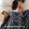image:imageBedsure GentleSoft Bubble Faux Fur King Size Blanket for Bed Fluffy Fuzzy King Blanket for Winter Soft Cozy Faux Fur Bedding Thick Warm Plush Decor for Bedroom Tiedye Taupe 104x90Tiedye Grey