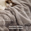 image:imageBedsure GentleSoft Bubble Faux Fur King Size Blanket for Bed Fluffy Fuzzy King Blanket for Winter Soft Cozy Faux Fur Bedding Thick Warm Plush Decor for Bedroom Tiedye Taupe 104x90Tiedye Brown
