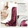 image:imageBedsure GentleSoft Sherpa Fleece Throw Blanket for Couch NonHeated Thick and Warm Throw for Women and Men Soft Fuzzy Plush Blanket for Fall Burnt Orange 50x60 Inches07  Red