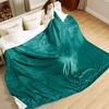 image:imageBedsure GentleSoft Sherpa Fleece Throw Blanket for Couch NonHeated Thick and Warm Throw for Women and Men Soft Fuzzy Plush Blanket for Fall Burnt Orange 50x60 Inches04  Forest Green