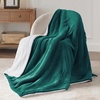 image:imageBedsure GentleSoft Sherpa Fleece Throw Blanket for Couch NonHeated Thick and Warm Throw for Women and Men Soft Fuzzy Plush Blanket for Fall Burnt Orange 50x60 Inches04  Forest Green