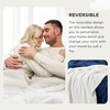image:imageBedsure GentleSoft Sherpa Fleece Throw Blanket for Couch NonHeated Thick and Warm Throw for Women and Men Soft Fuzzy Plush Blanket for Fall Burnt Orange 50x60 Inches06  White