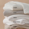 image:imageBedsure GentleSoft Sherpa Fleece Throw Blanket for Couch NonHeated Thick and Warm Throw for Women and Men Soft Fuzzy Plush Blanket for Fall Burnt Orange 50x60 Inches06  White