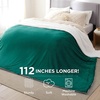 image:imageBedsure GentleSoft Sherpa Fleece Throw Blanket for Couch NonHeated Thick and Warm Throw for Women and Men Soft Fuzzy Plush Blanket for Fall Burnt Orange 50x60 Inches04  Forest Green