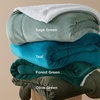 image:imageBedsure GentleSoft Sherpa Fleece Throw Blanket for Couch NonHeated Thick and Warm Throw for Women and Men Soft Fuzzy Plush Blanket for Fall Burnt Orange 50x60 Inches04  Sage Green