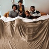 image:imageBedsure GentleSoft Sherpa Fleece Throw Blanket for Couch NonHeated Thick and Warm Throw for Women and Men Soft Fuzzy Plush Blanket for Fall Burnt Orange 50x60 Inches05  Camel