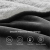 image:imageBedsure GentleSoft Sherpa Fleece Throw Blanket for Couch NonHeated Thick and Warm Throw for Women and Men Soft Fuzzy Plush Blanket for Fall Burnt Orange 50x60 Inches02  Charcoal