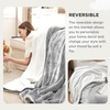image:imageBedsure GentleSoft Sherpa Fleece Throw Blanket for Couch NonHeated Thick and Warm Throw for Women and Men Soft Fuzzy Plush Blanket for Fall Burnt Orange 50x60 Inches02  Light Grey