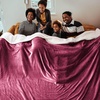 image:imageBedsure GentleSoft Sherpa Fleece Throw Blanket for Couch NonHeated Thick and Warm Throw for Women and Men Soft Fuzzy Plush Blanket for Fall Burnt Orange 50x60 Inches07  Red