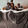 image:imageBedsure GentleSoft Sherpa Fleece Throw Blanket for Couch NonHeated Thick and Warm Throw for Women and Men Soft Fuzzy Plush Blanket for Fall Burnt Orange 50x60 Inches05  Brown