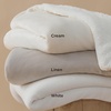 image:imageBedsure GentleSoft Sherpa Fleece Throw Blanket for Couch NonHeated Thick and Warm Throw for Women and Men Soft Fuzzy Plush Blanket for Fall Burnt Orange 50x60 Inches05  Linen
