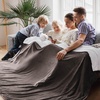 image:imageBedsure GentleSoft Sherpa Fleece Throw Blanket for Couch NonHeated Thick and Warm Throw for Women and Men Soft Fuzzy Plush Blanket for Fall Burnt Orange 50x60 Inches05  Brown